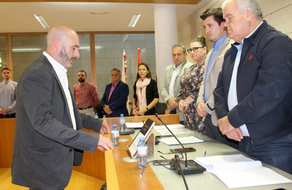 Martn Miras toma posesin como nuevo concejal del Grupo Municipal Socialista